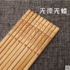 家用竹筷【5-40双】防霉楠竹筷子无漆无蜡竹筷子家用天然竹筷子