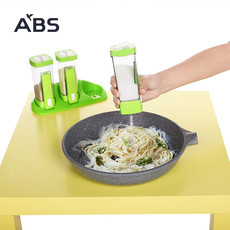 ABS爱彼此 定量调味罐三件组厨房用品调味罐