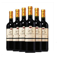 【酒阿网】拉玛特雄狮堡 法国原装进口AOC级拉玛特雄狮堡干红葡萄酒整箱 750ml*6瓶