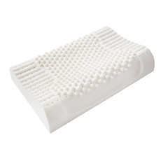 路易卡罗/LOUIS.KELLOG 天然乳胶枕头睡枕LK-3060 双面透气孔吸湿排气
