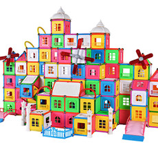 芙蓉天使 磁力棒吸铁磁棒儿童益智玩具片男孩女孩拼装积木盒装118件
