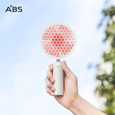 ABS爱彼此 便携式蜂巢手持风扇USB充电