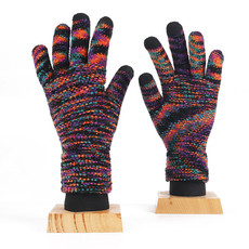 verhouse 触屏手套女冬季新款户外防寒保暖针织手套成人五指手套